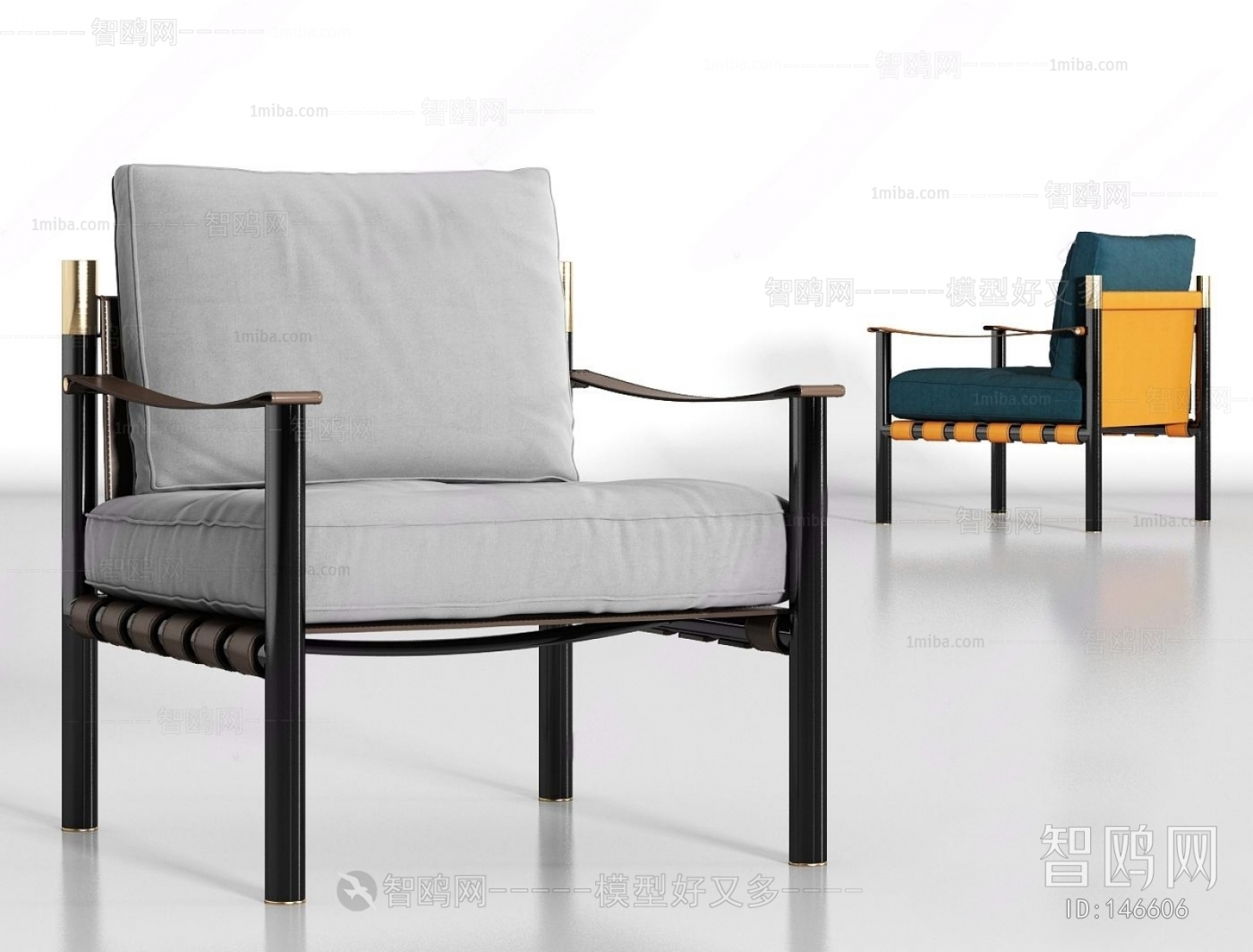 New Chinese Style Single Chair