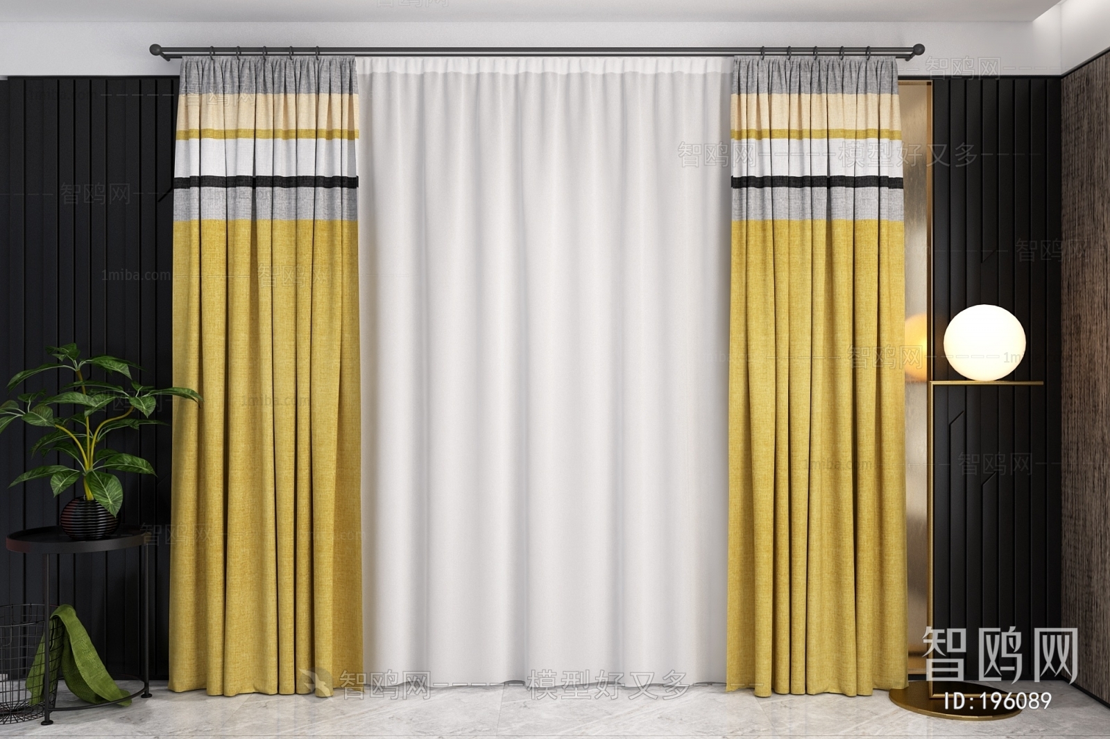 Modern The Curtain