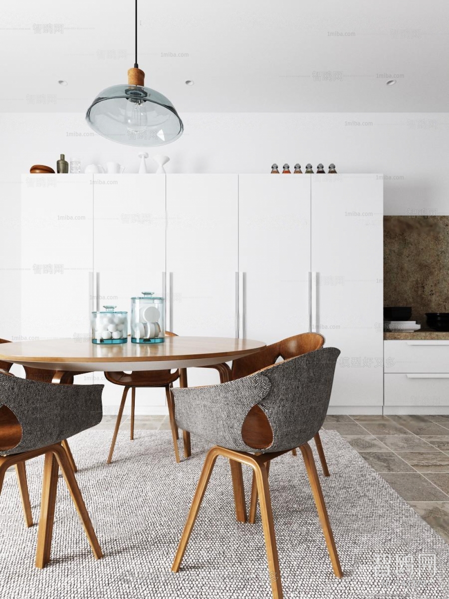 Nordic Style Dining Table And Chairs