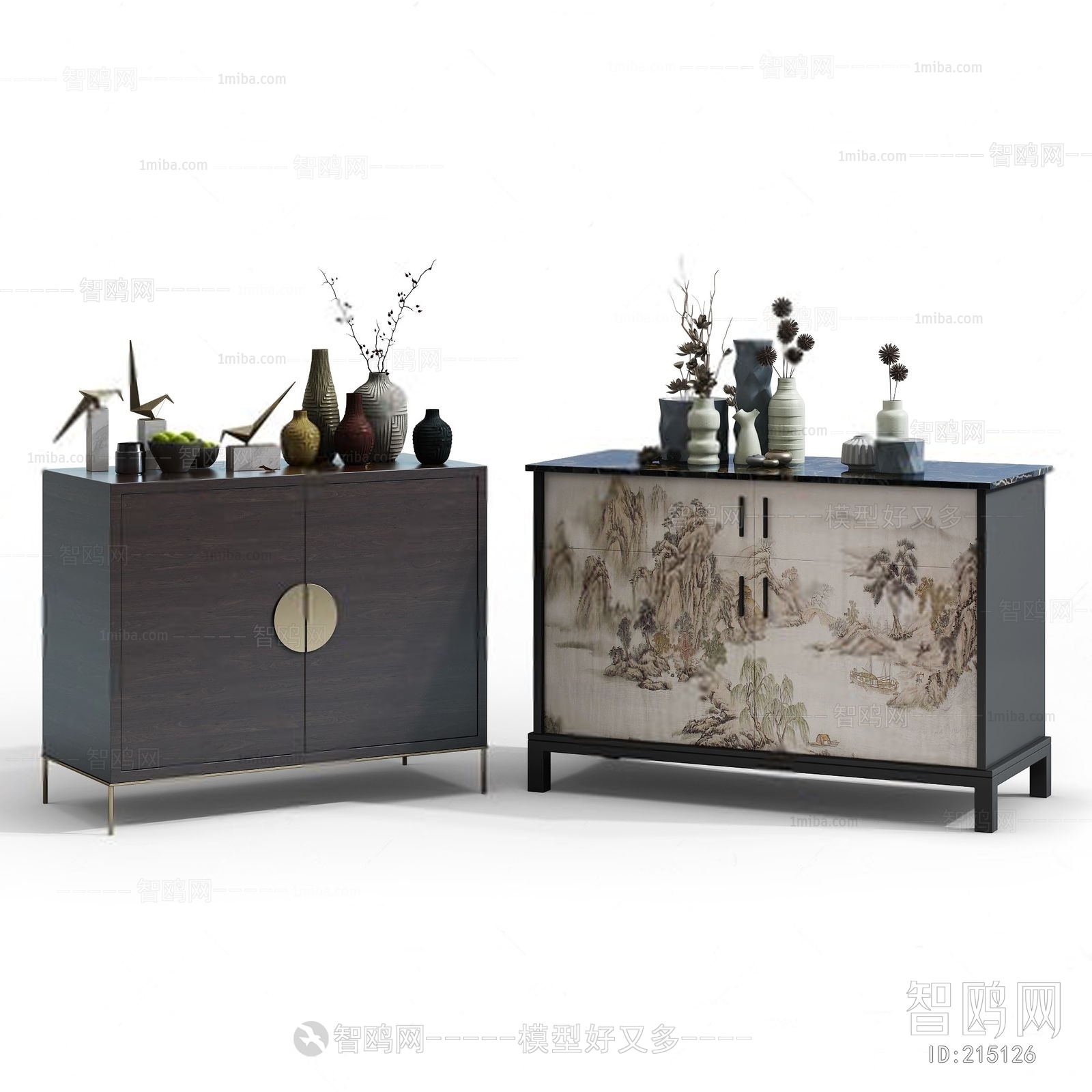 New Chinese Style Side Cabinet/Entrance Cabinet