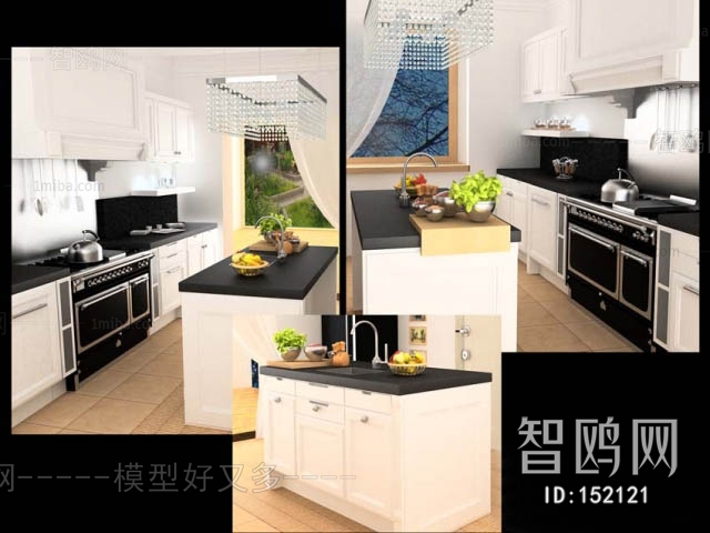 European Style Kitchen Cabinet