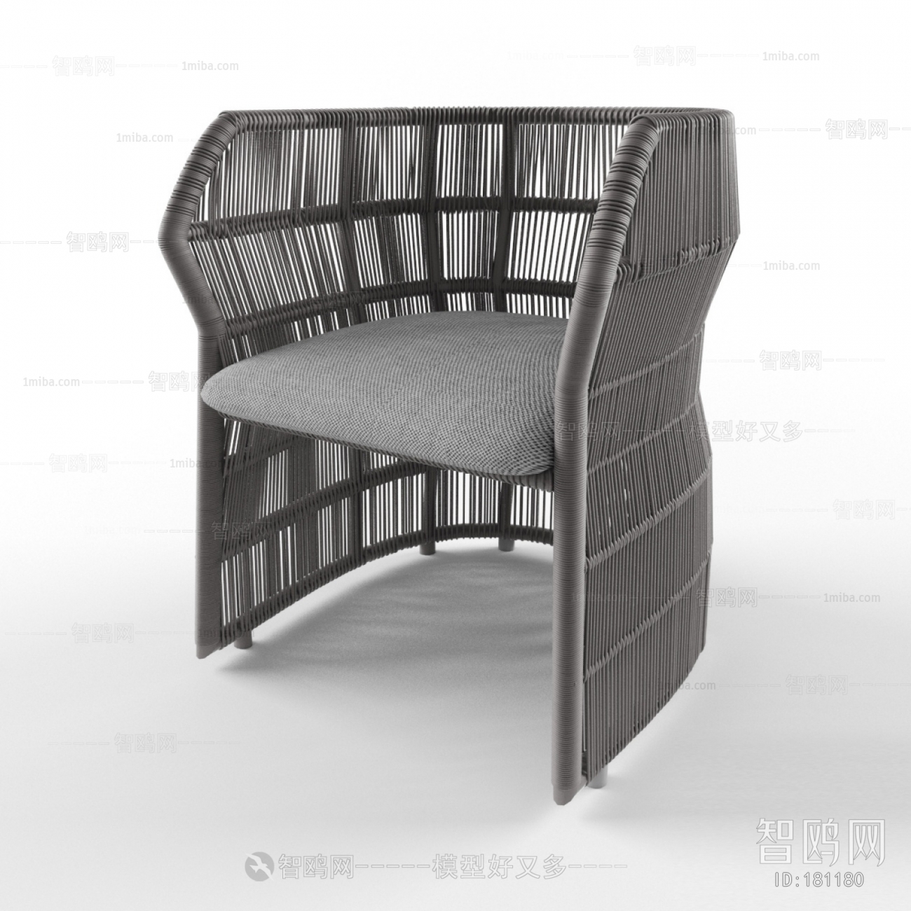 现代户外休闲藤椅