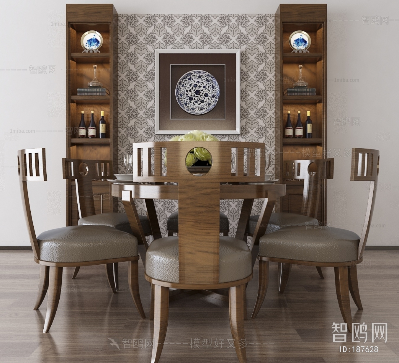 New Chinese Style Dining Table And Chairs