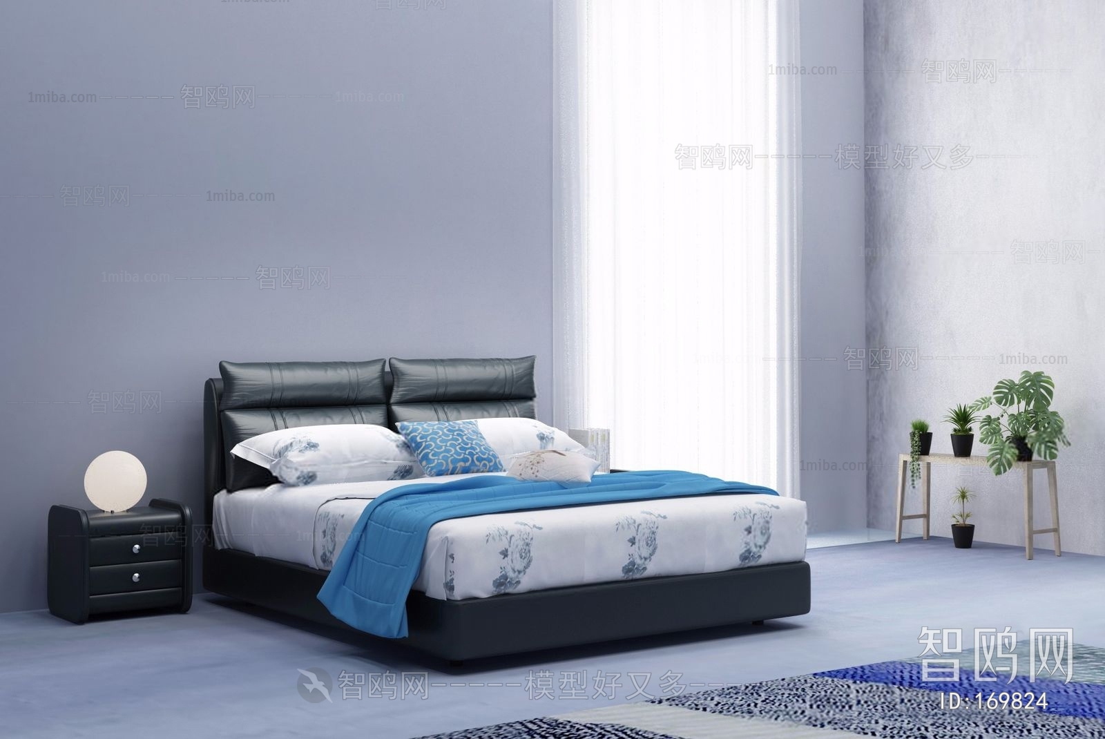 Modern Double Bed