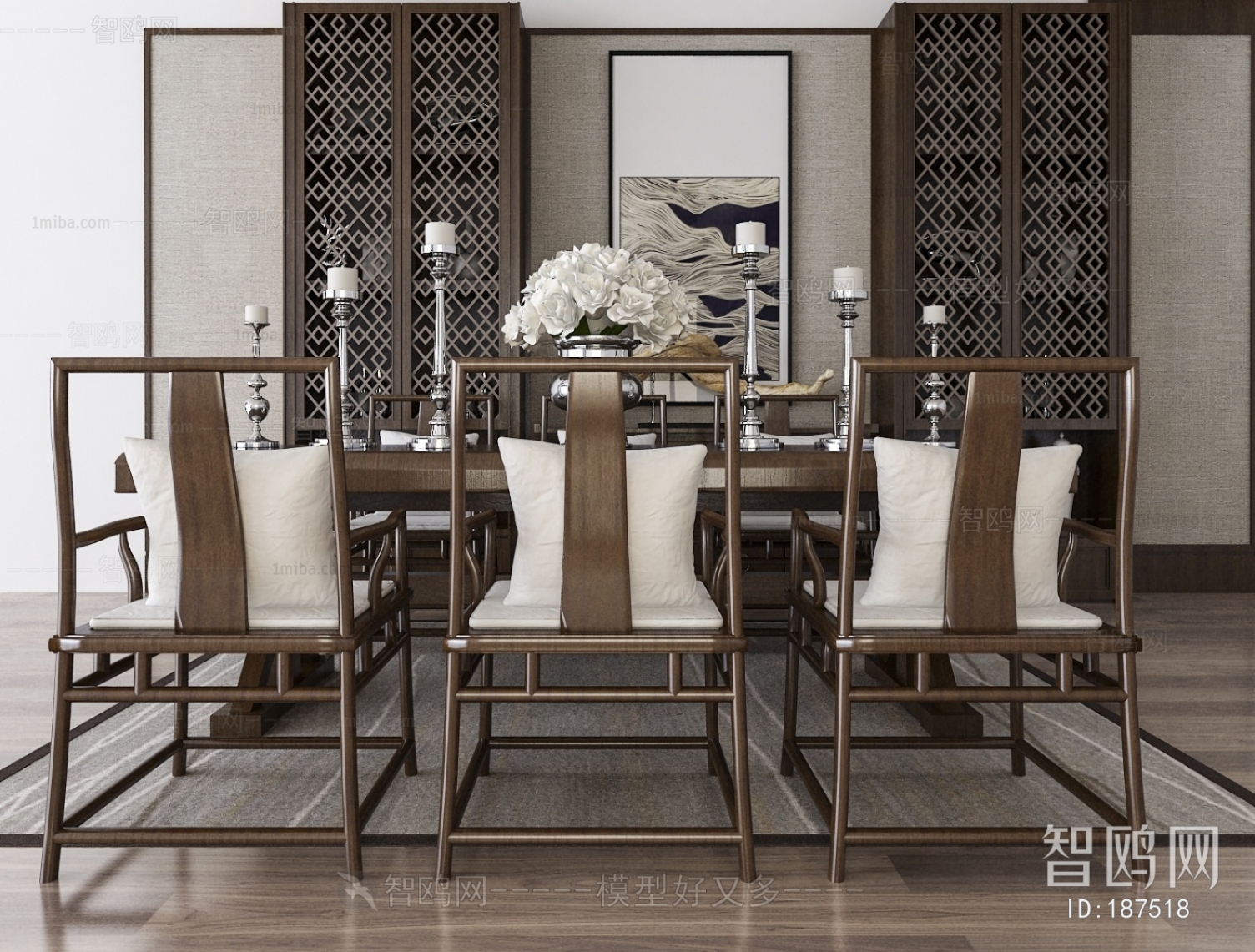 New Chinese Style Dining Table And Chairs