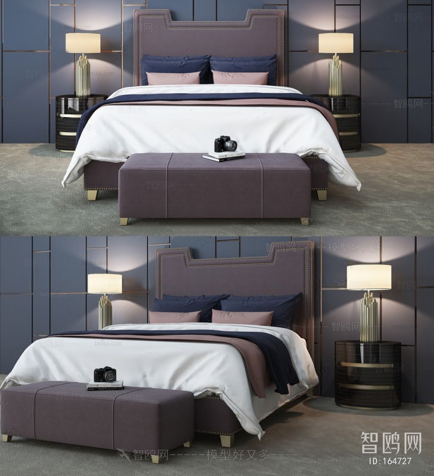 Modern Double Bed