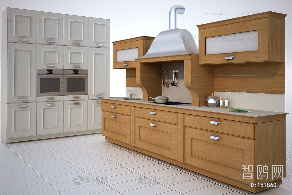 European Style Kitchen Cabinet