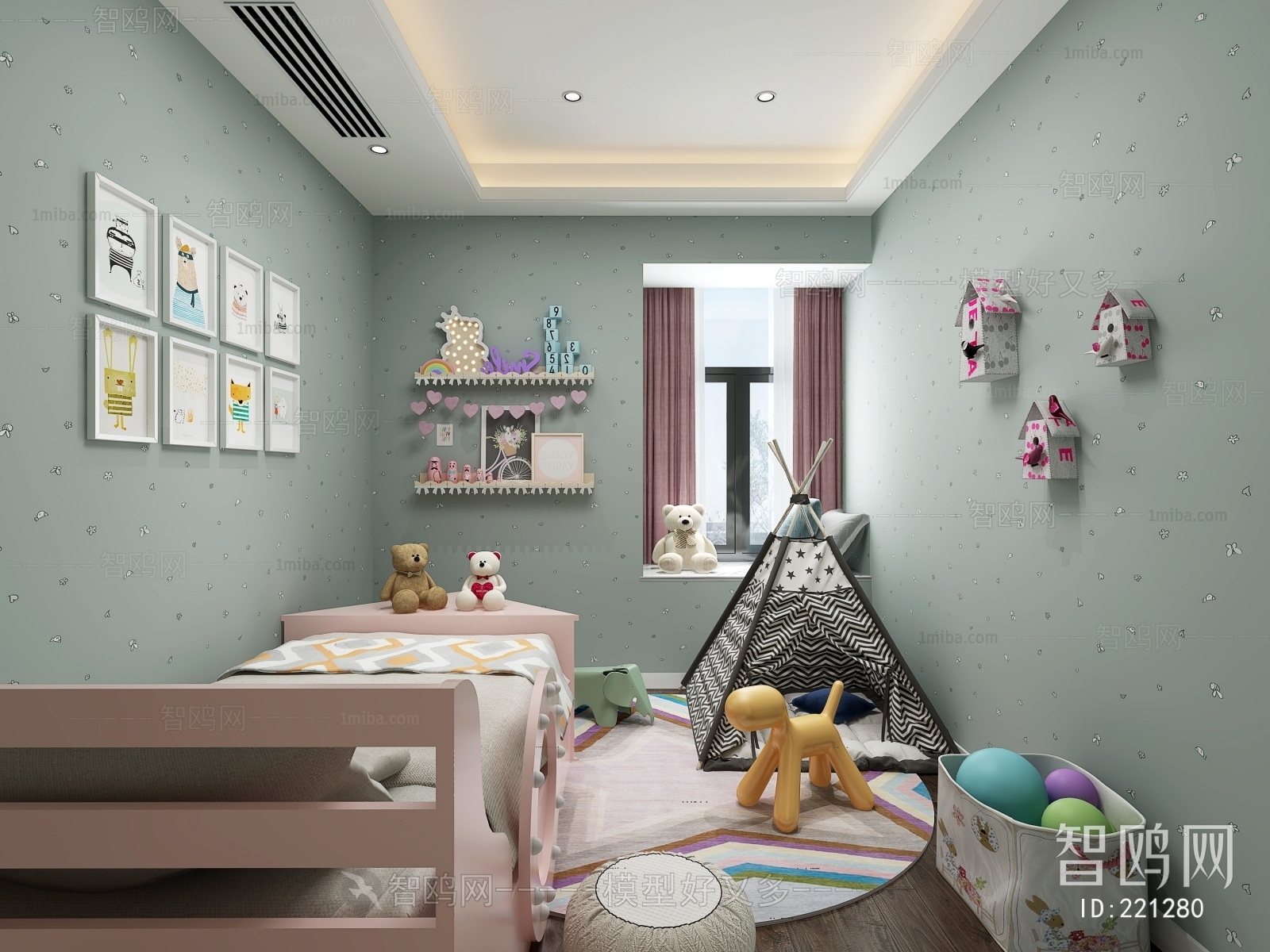 Nordic Style Children's Room