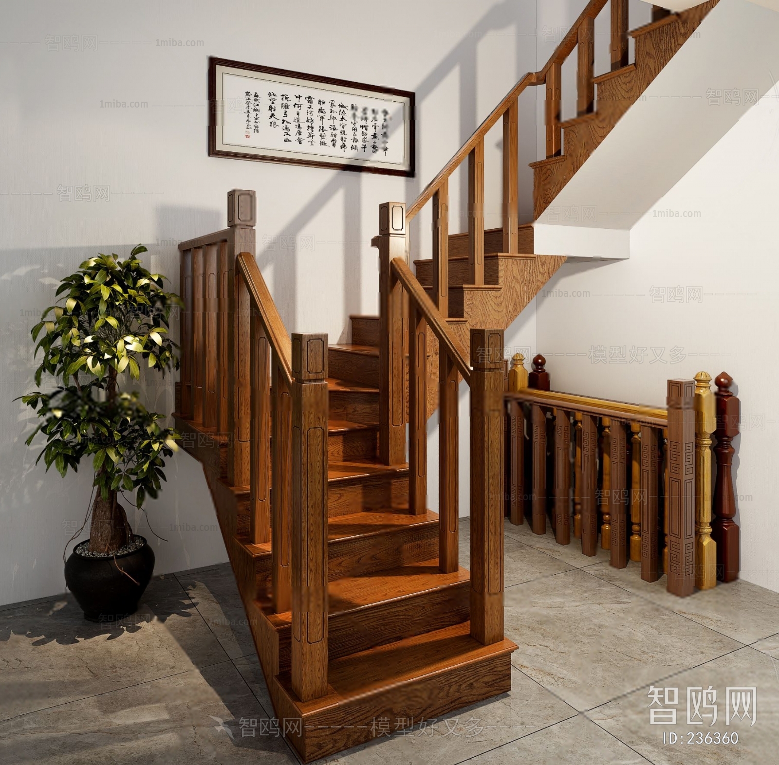 New Chinese Style Stair Balustrade/elevator