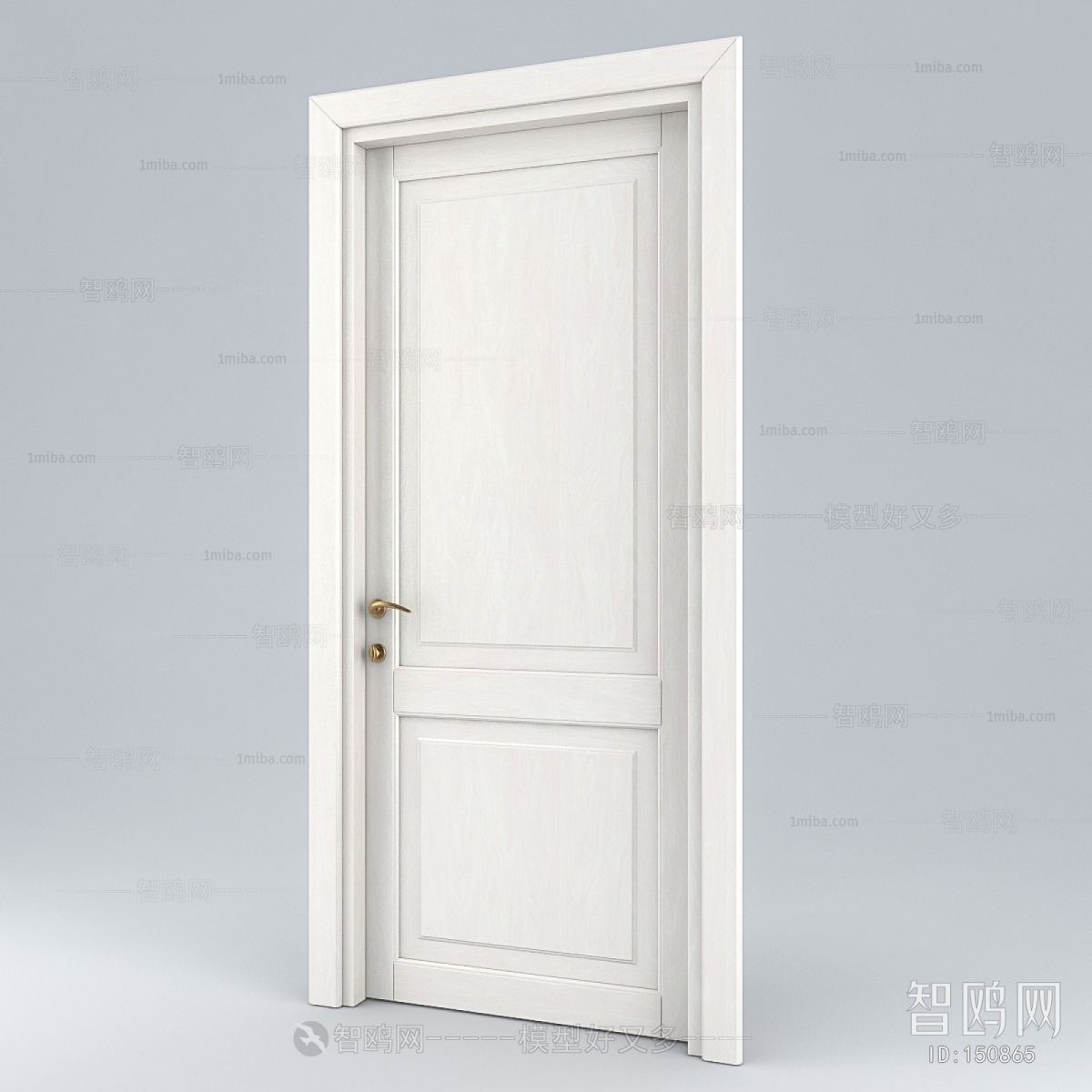 Modern Solid Wood Door