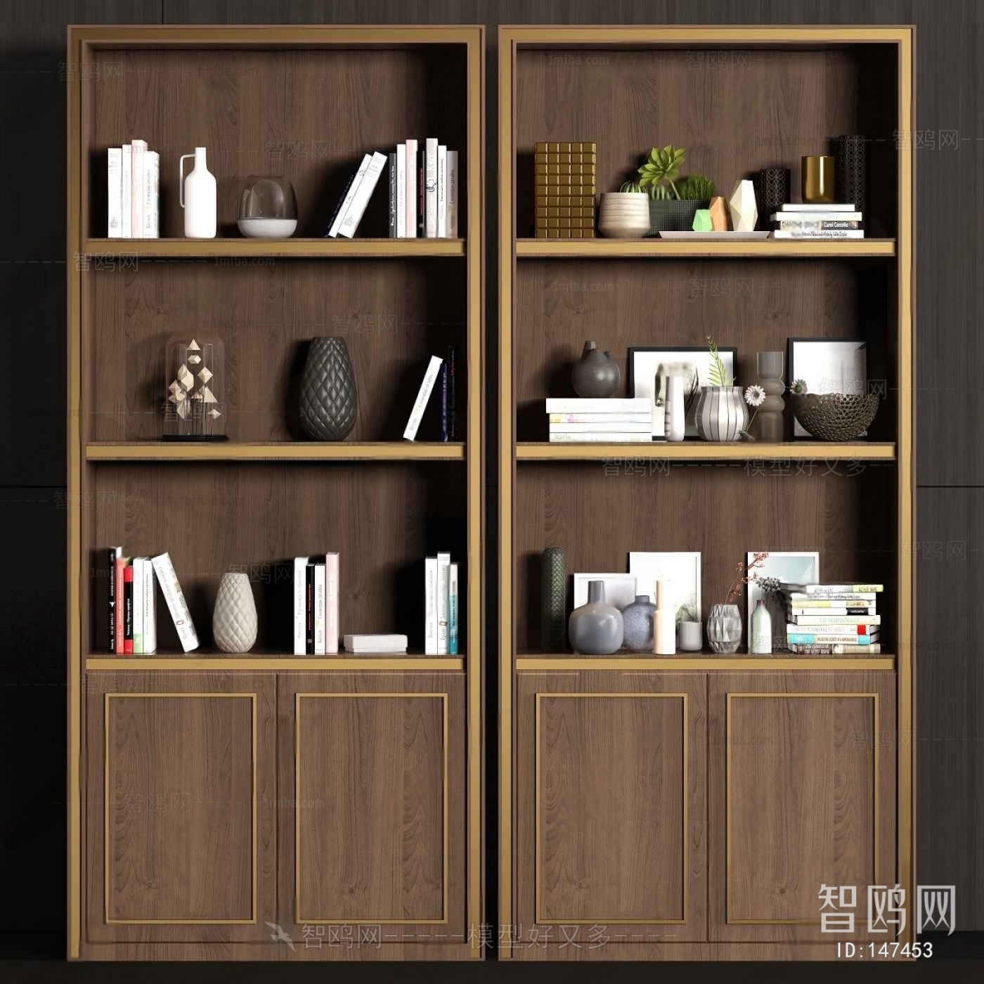 New Chinese Style Bookcase