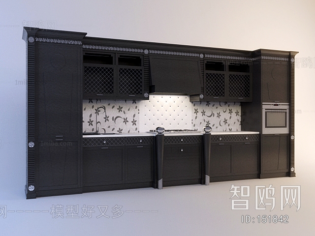 European Style Kitchen Cabinet