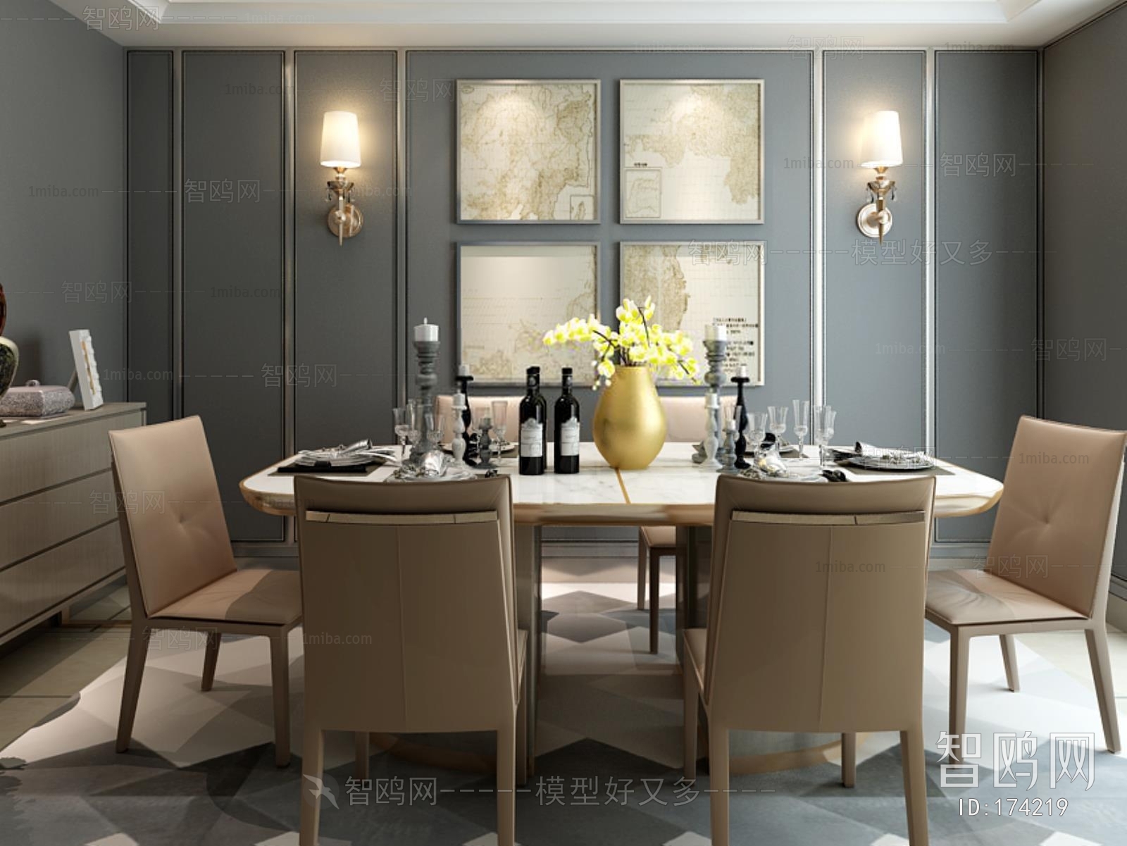 Modern Dining Table And Chairs