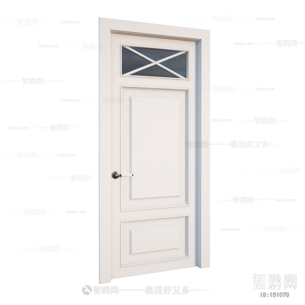 Modern Solid Wood Door