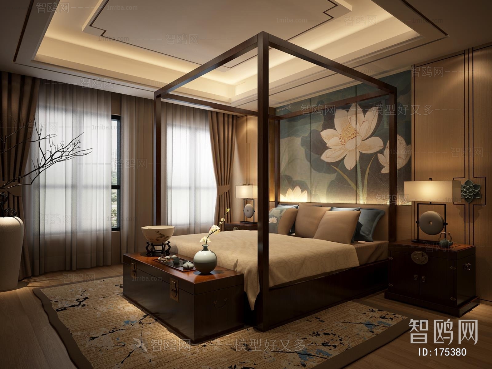 Chinese Style Bedroom