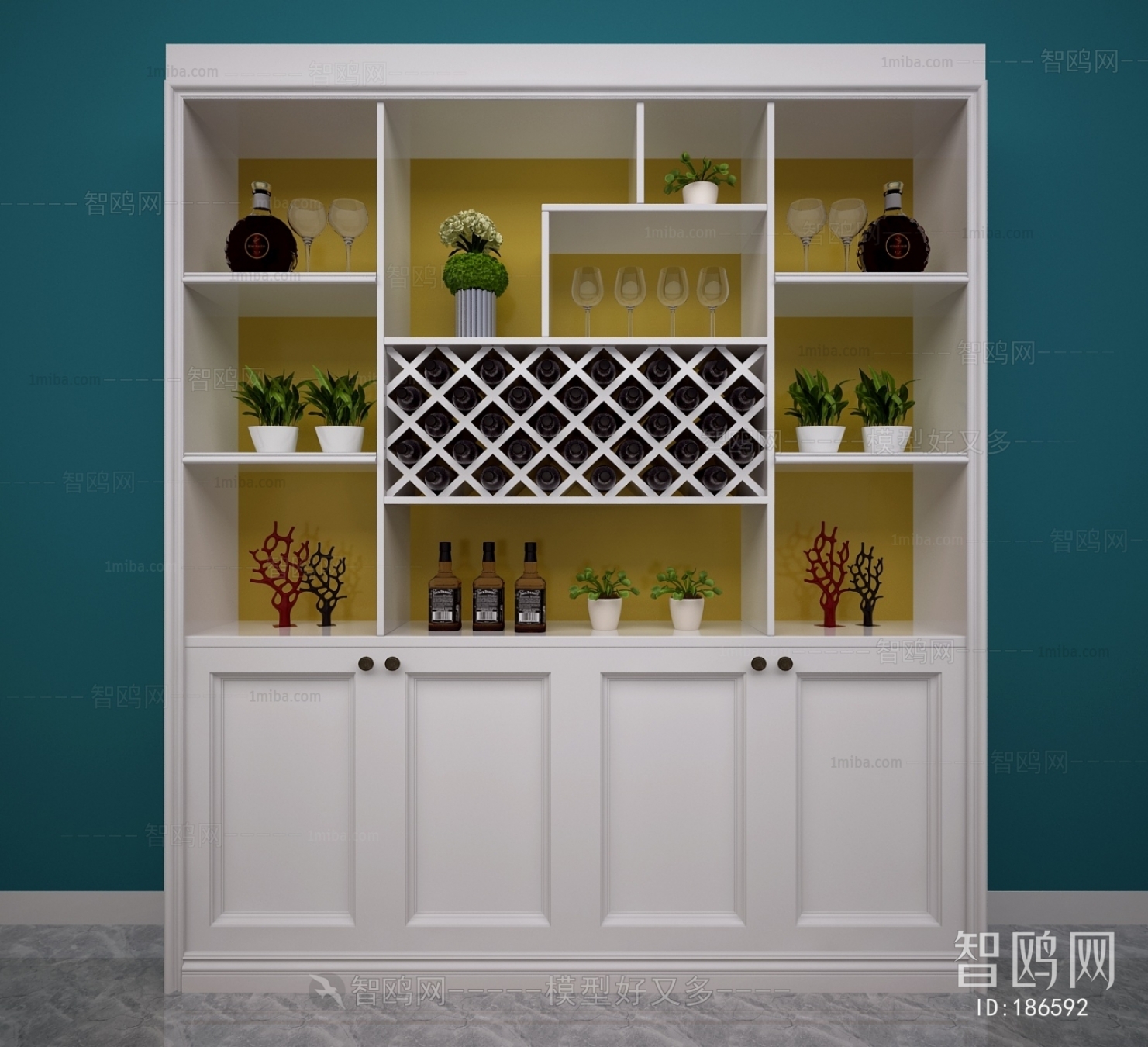 Modern Wine Cabinet