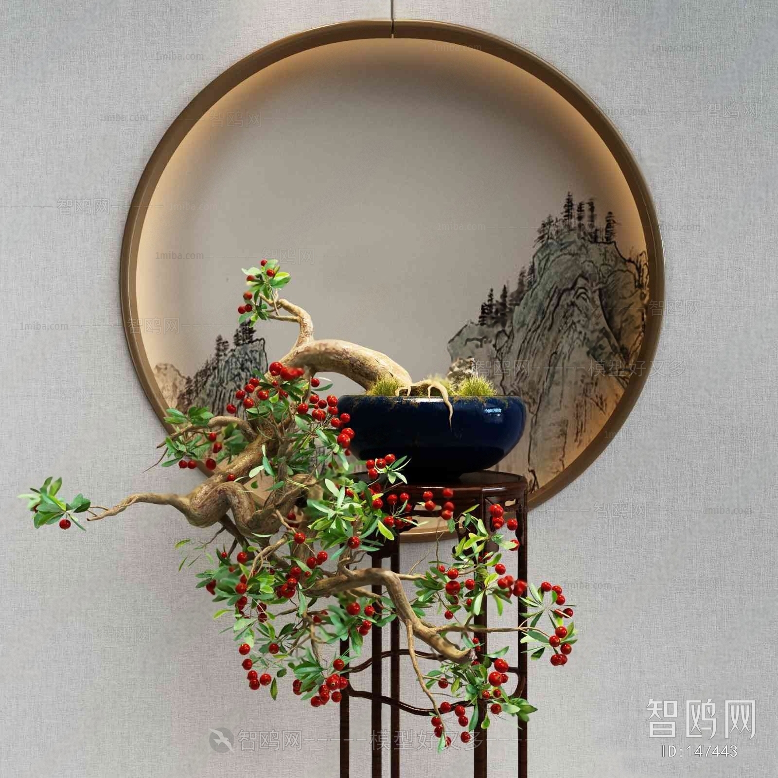 New Chinese Style Bonsai