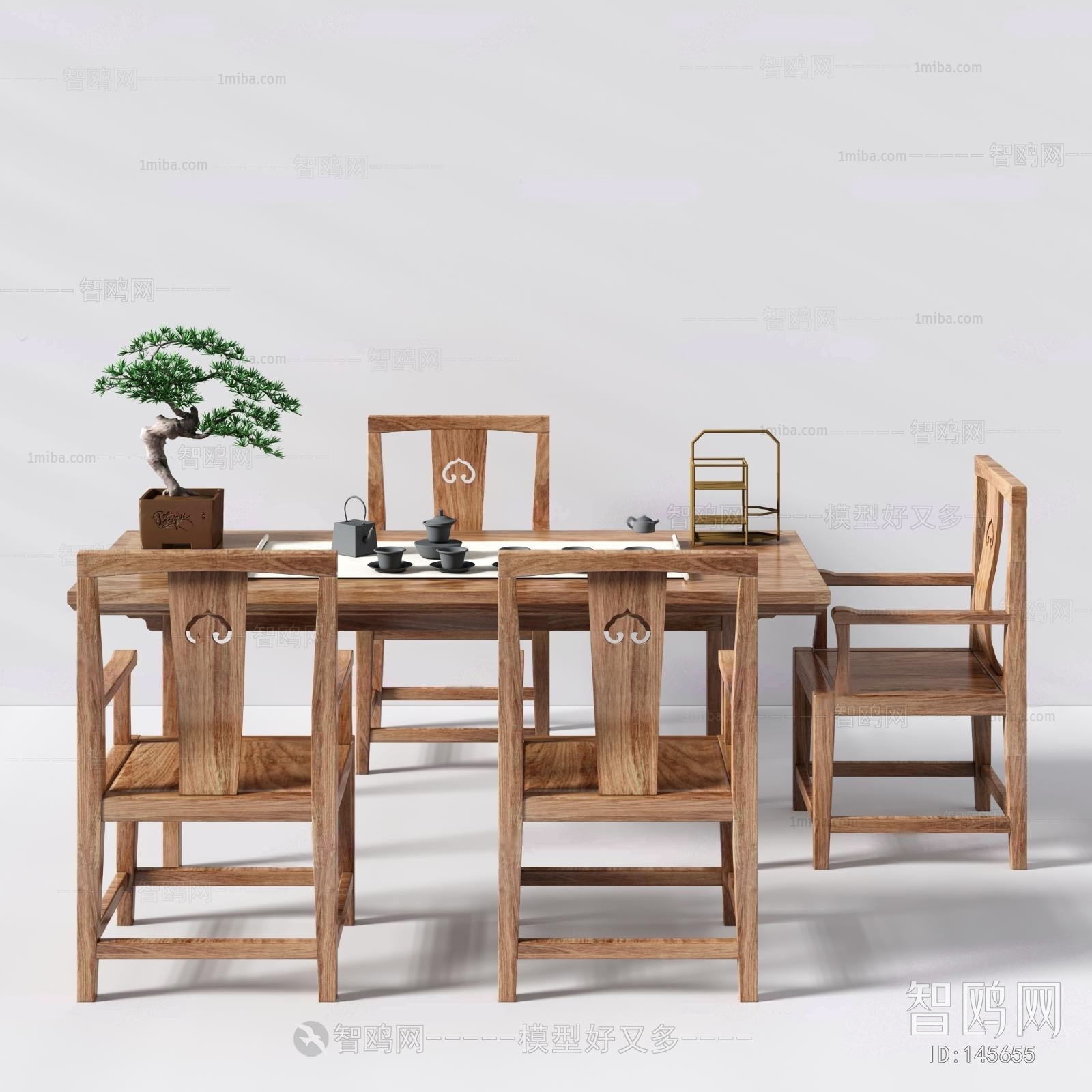 New Chinese Style Dining Table And Chairs