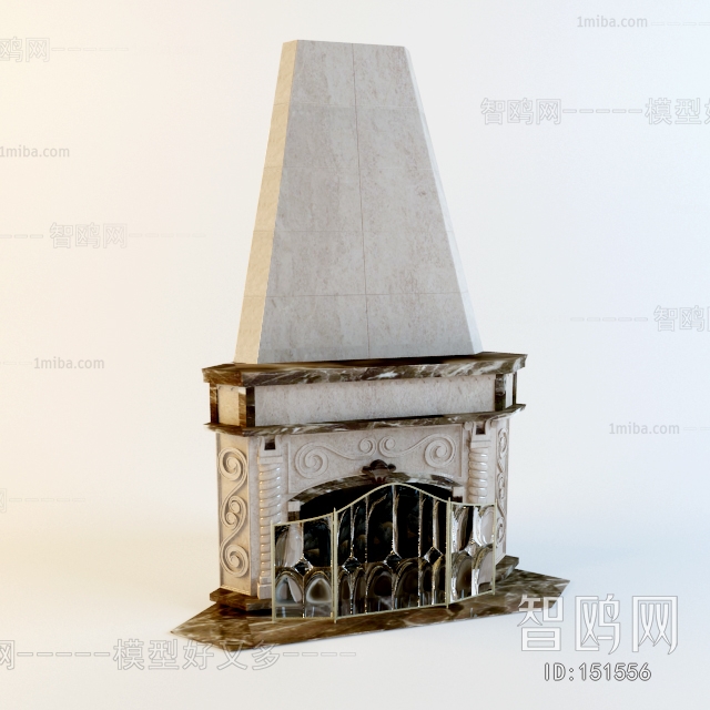 European Style Fireplace