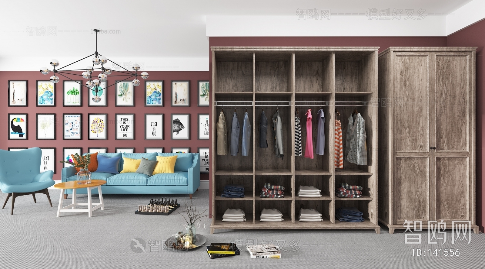 Modern The Wardrobe