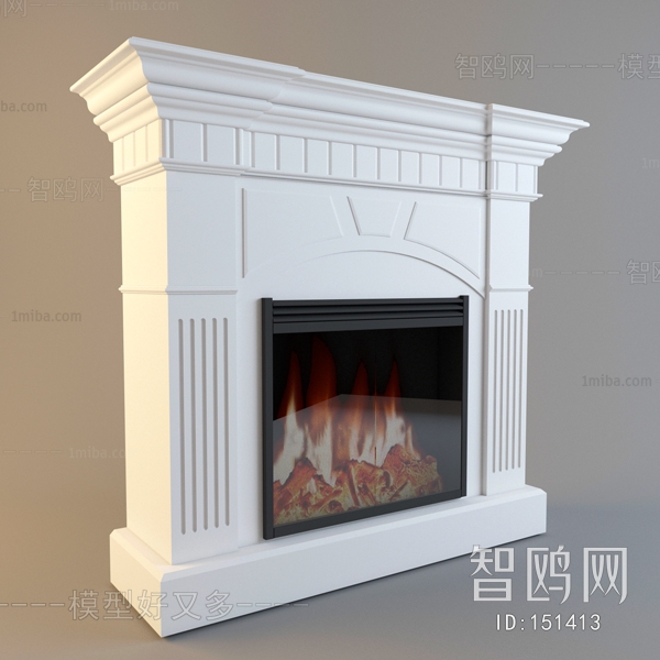 American Style Fireplace