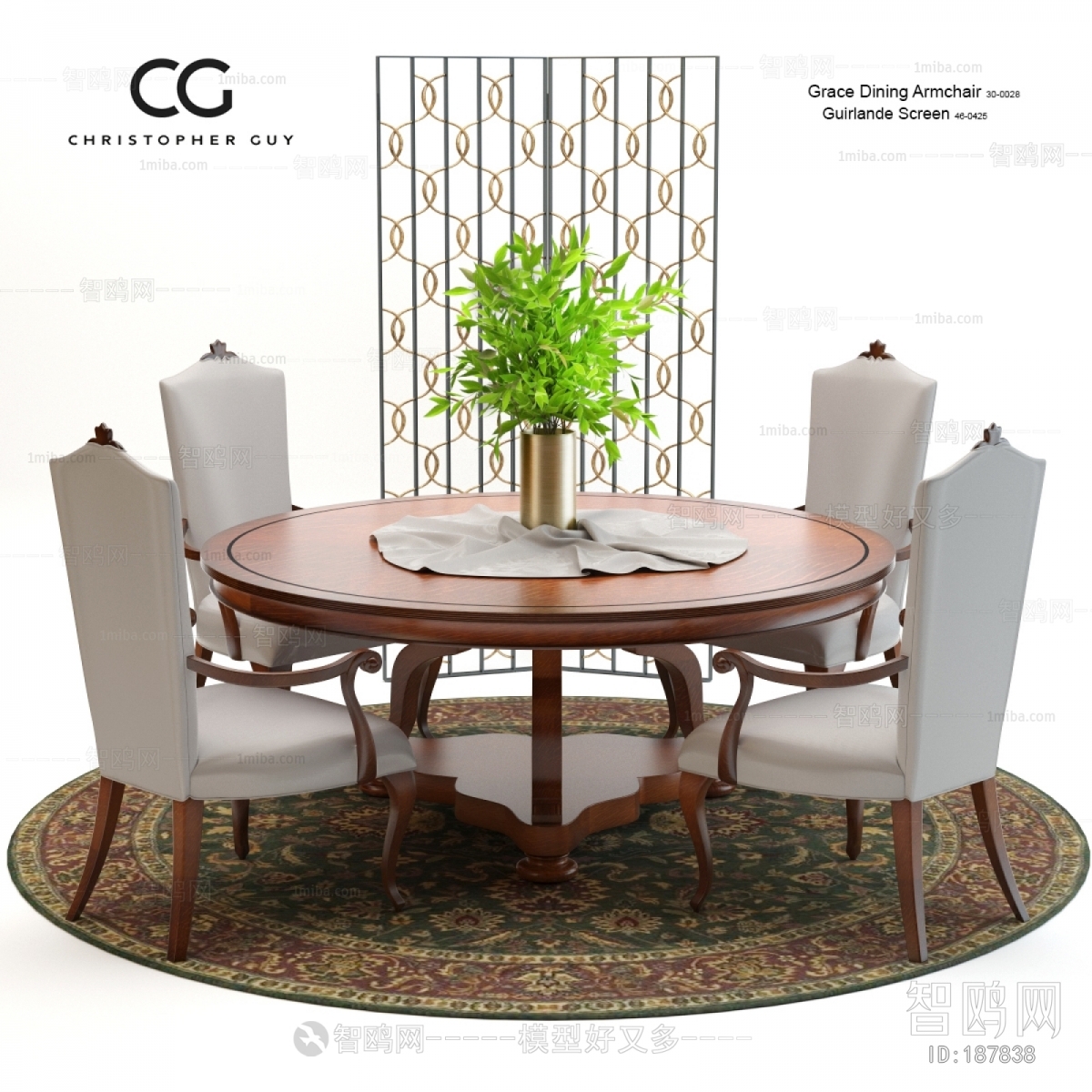 American Style Dining Table And Chairs