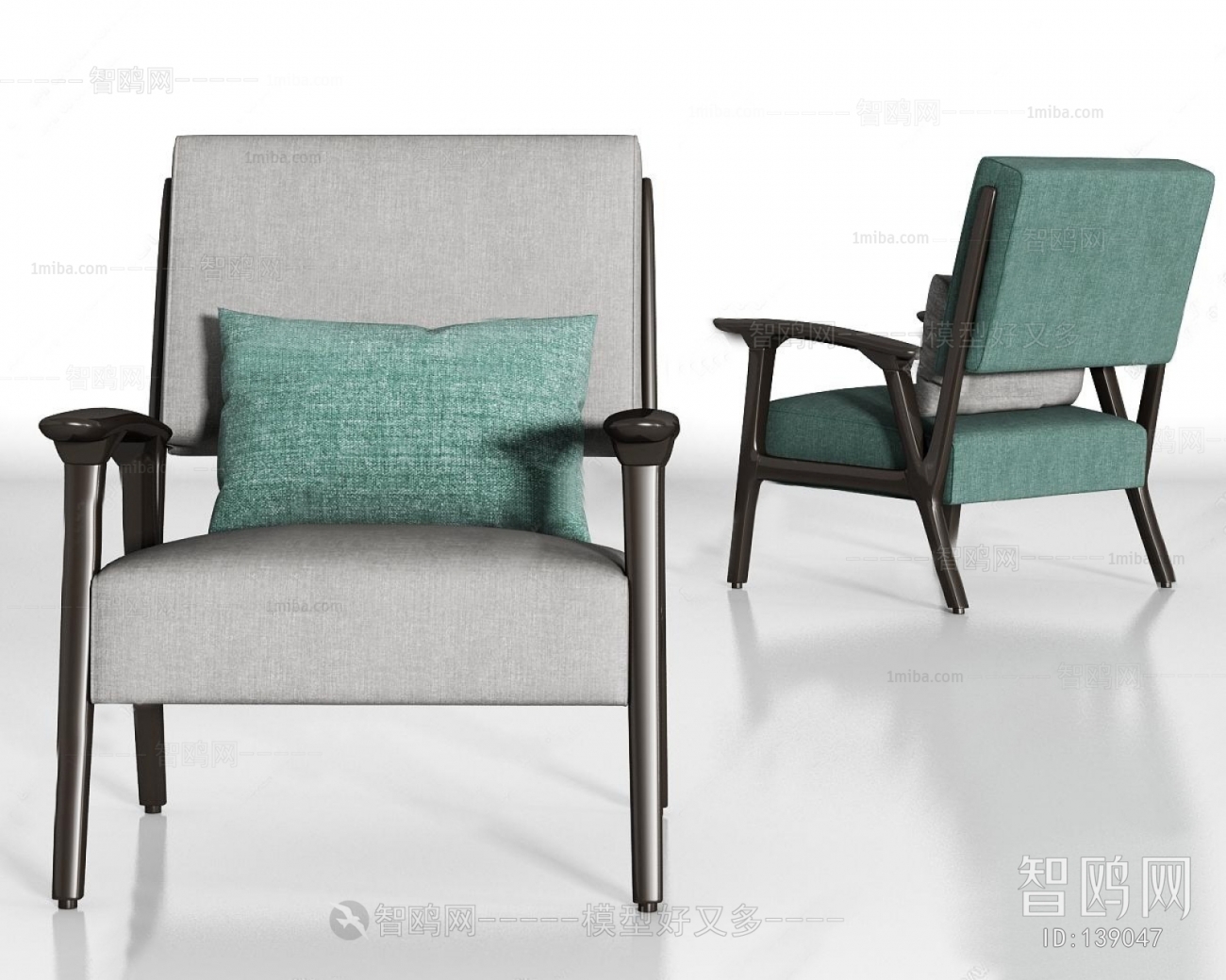 New Chinese Style Lounge Chair