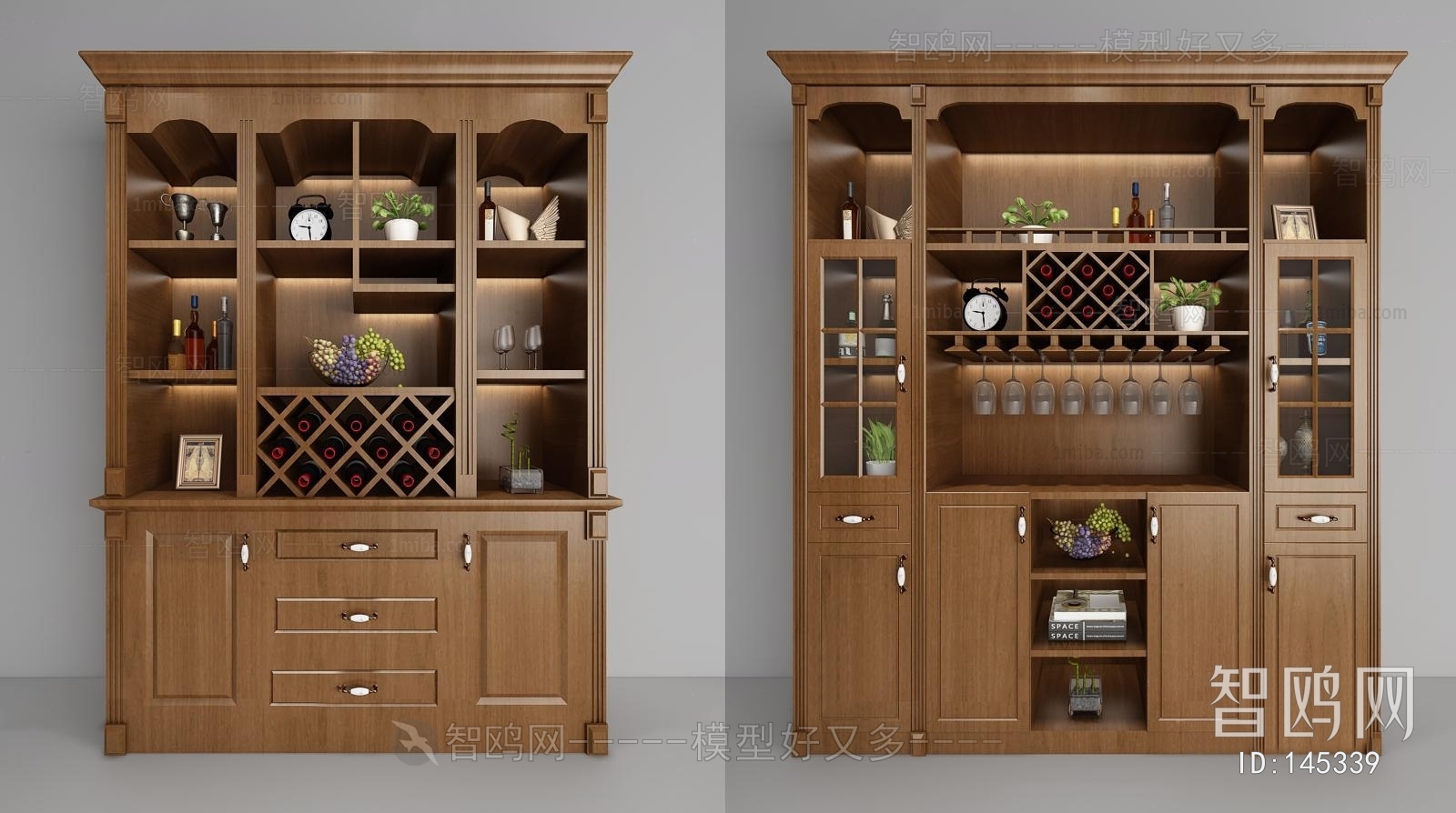 American Style Wine Cabinet