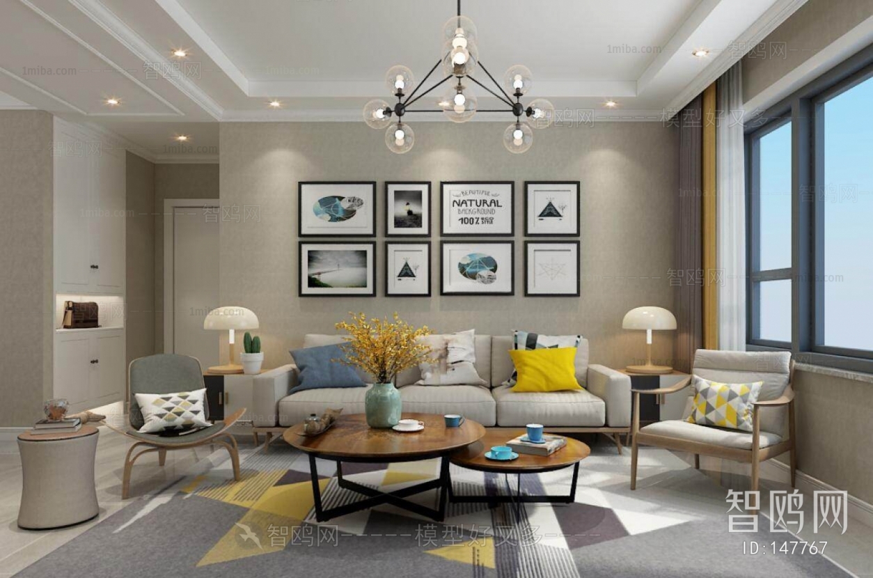 Nordic Style A Living Room