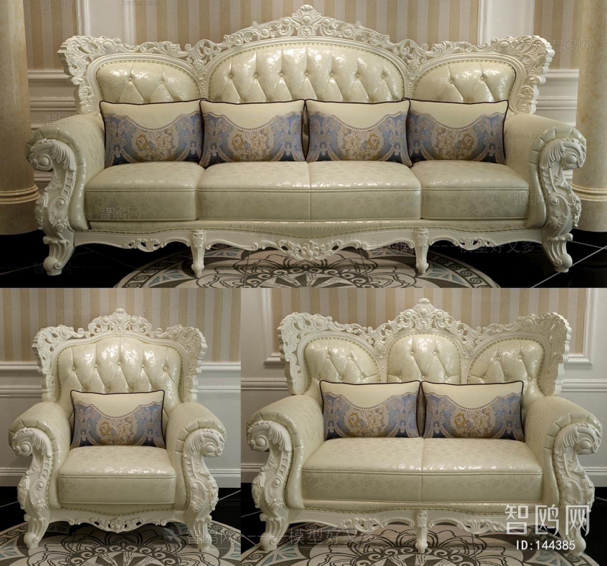 European Style Sofa Combination