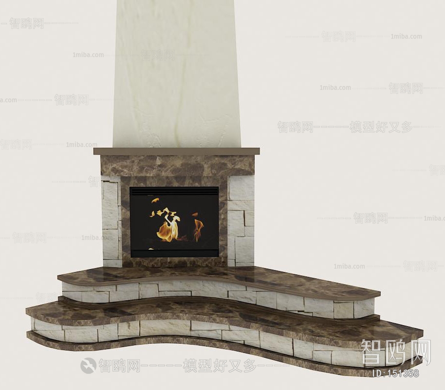 European Style Fireplace