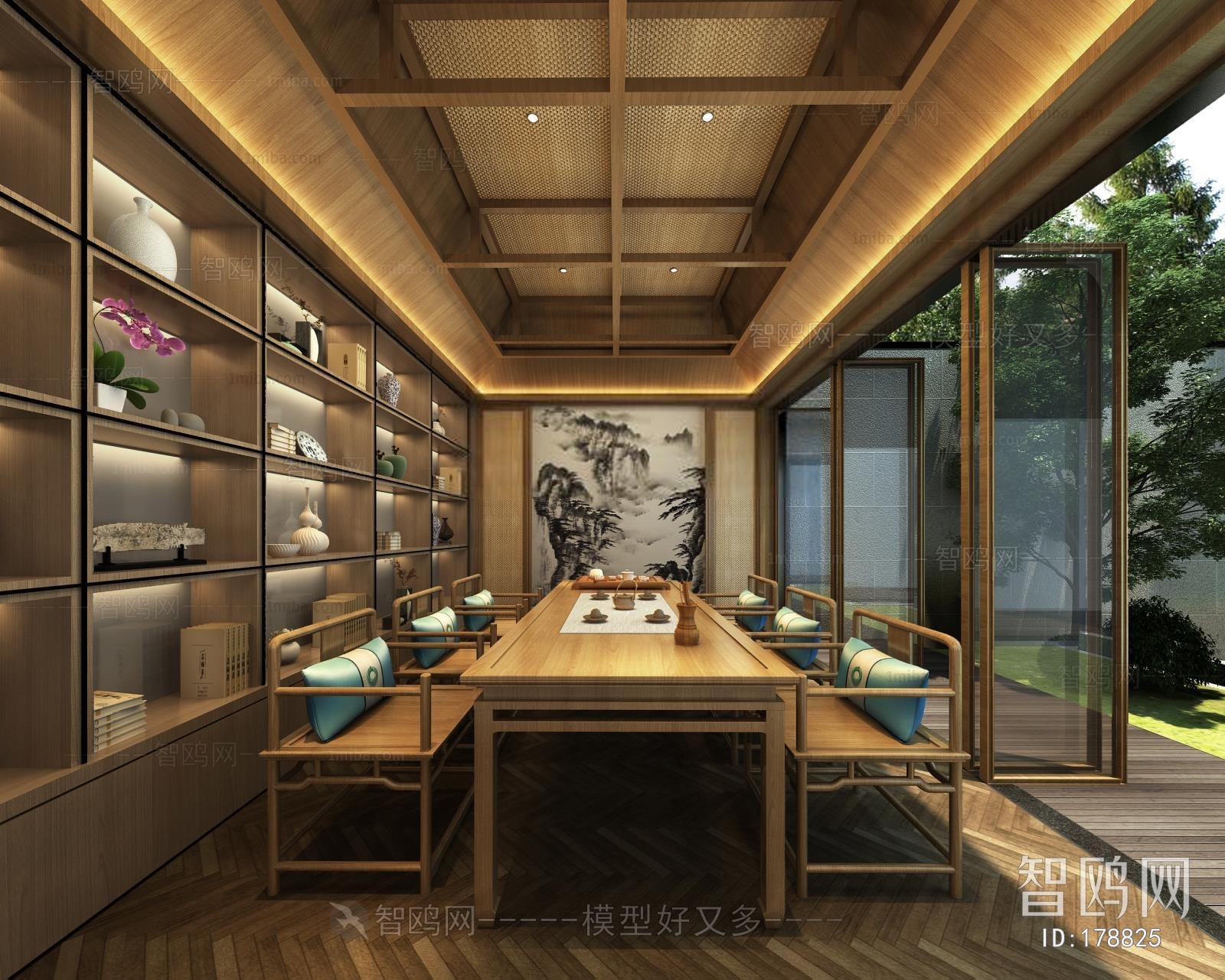 New Chinese Style Tea House