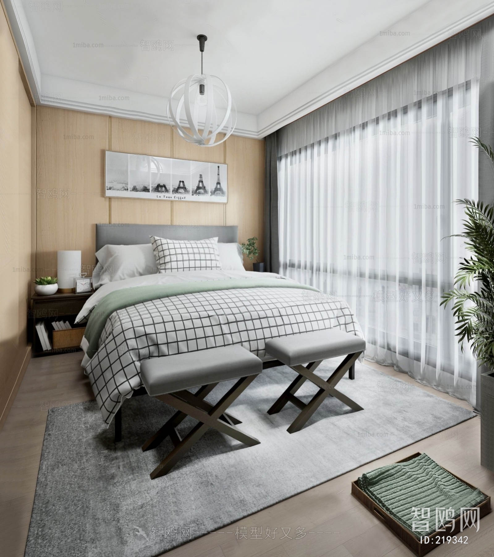 Nordic Style Bedroom