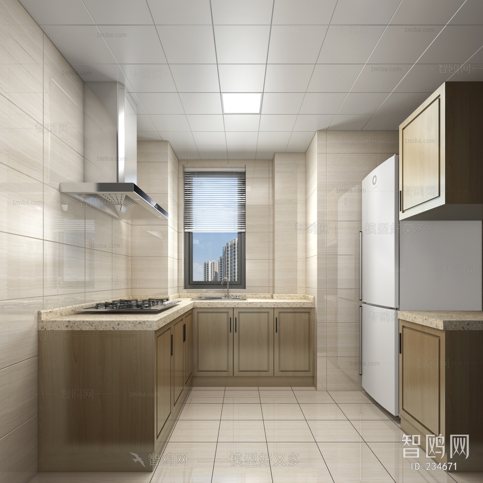 Modern The Kitchen