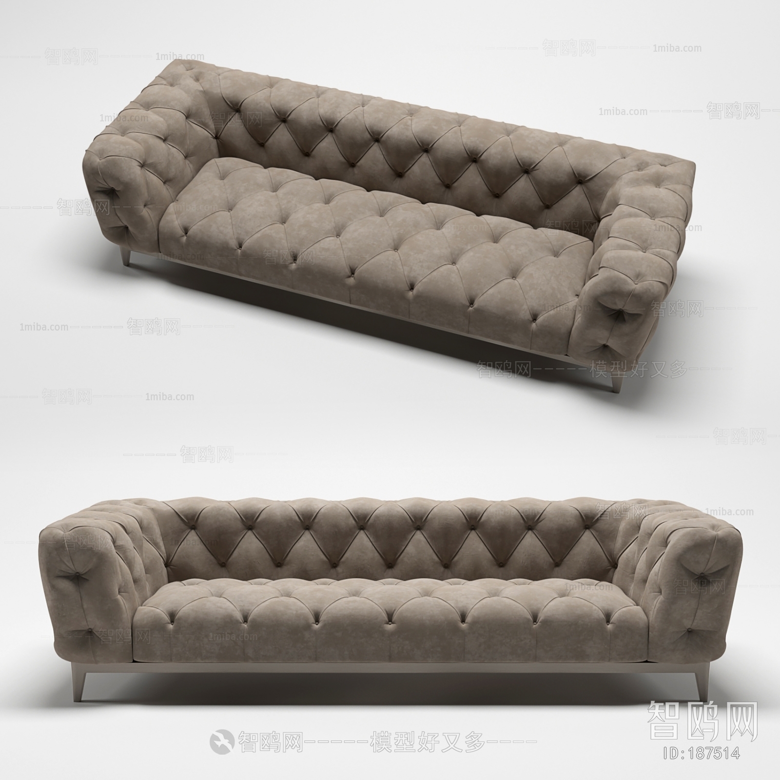 Modern Multi Person Sofa