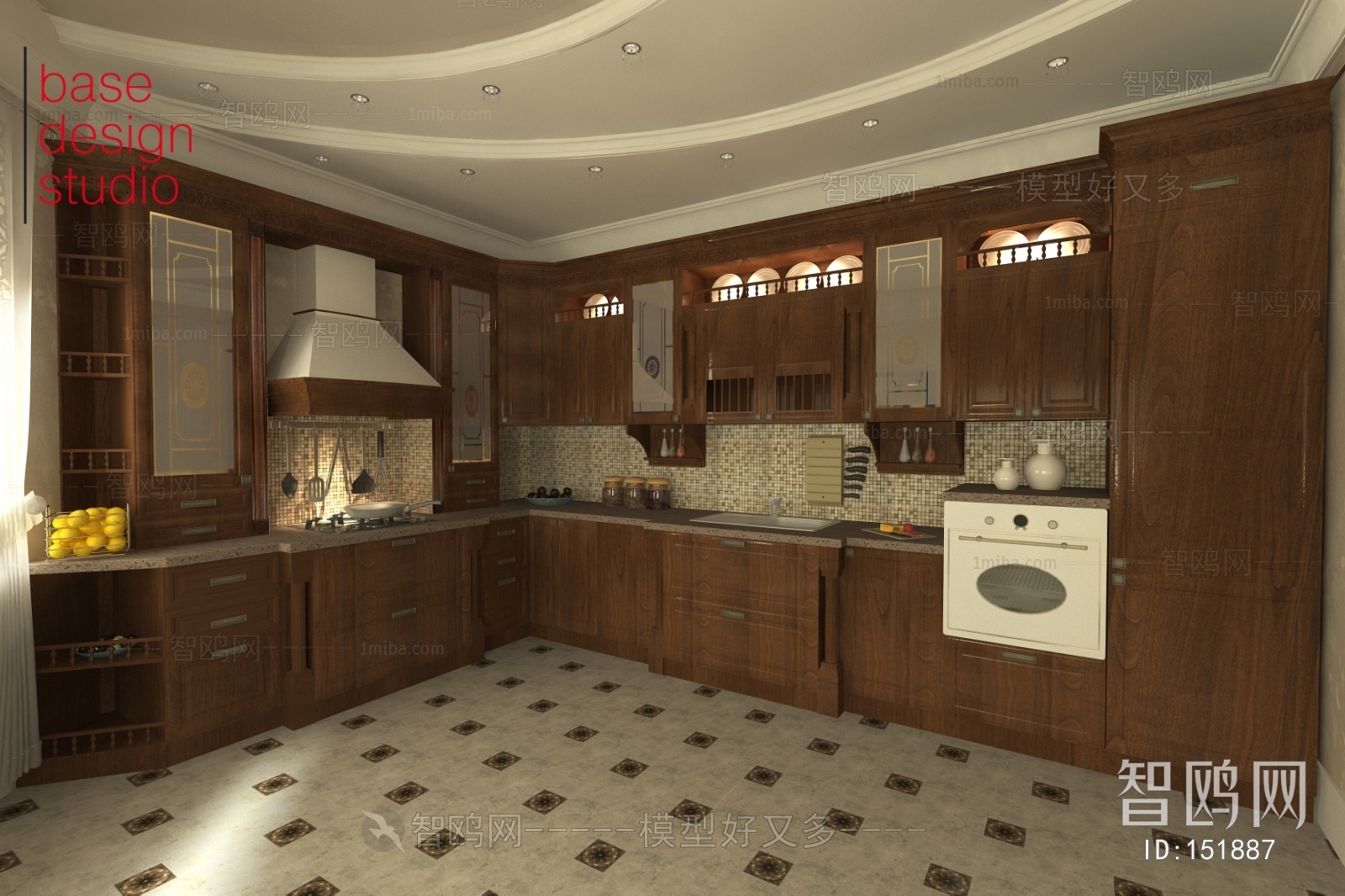 European Style Kitchen Cabinet