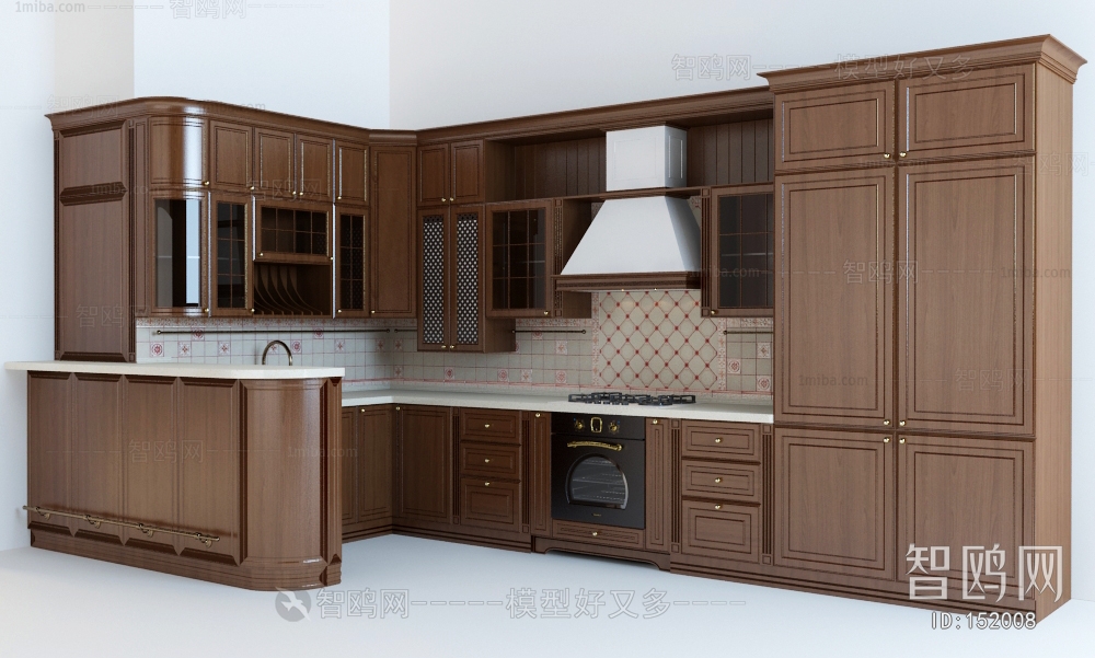 European Style Kitchen Cabinet