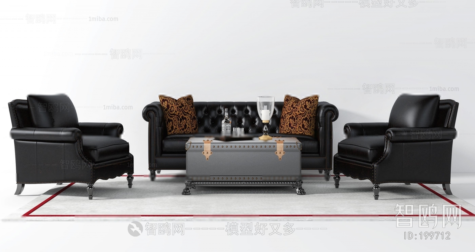 European Style Sofa Combination