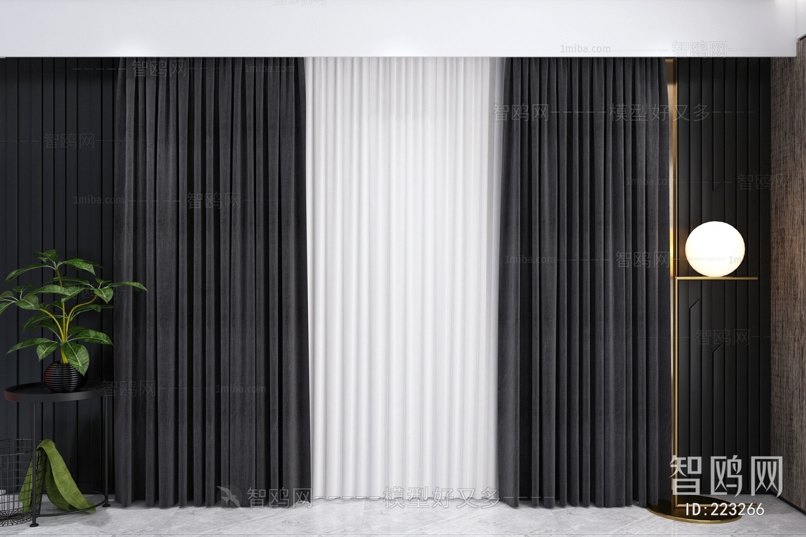 Modern The Curtain