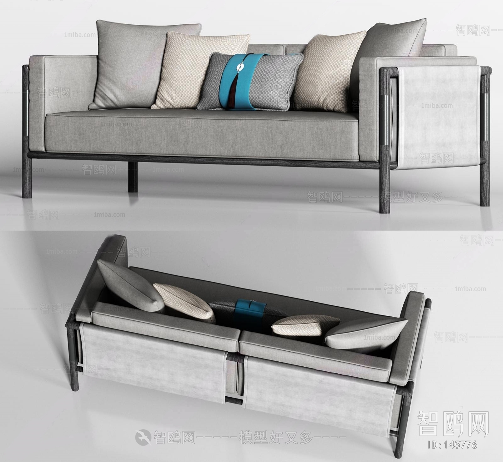 New Chinese Style A Sofa For Two