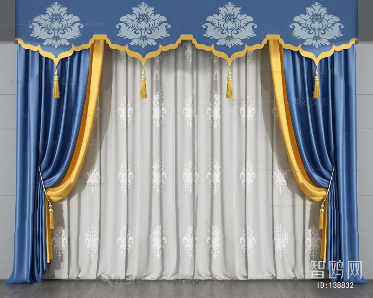 New Chinese Style The Curtain