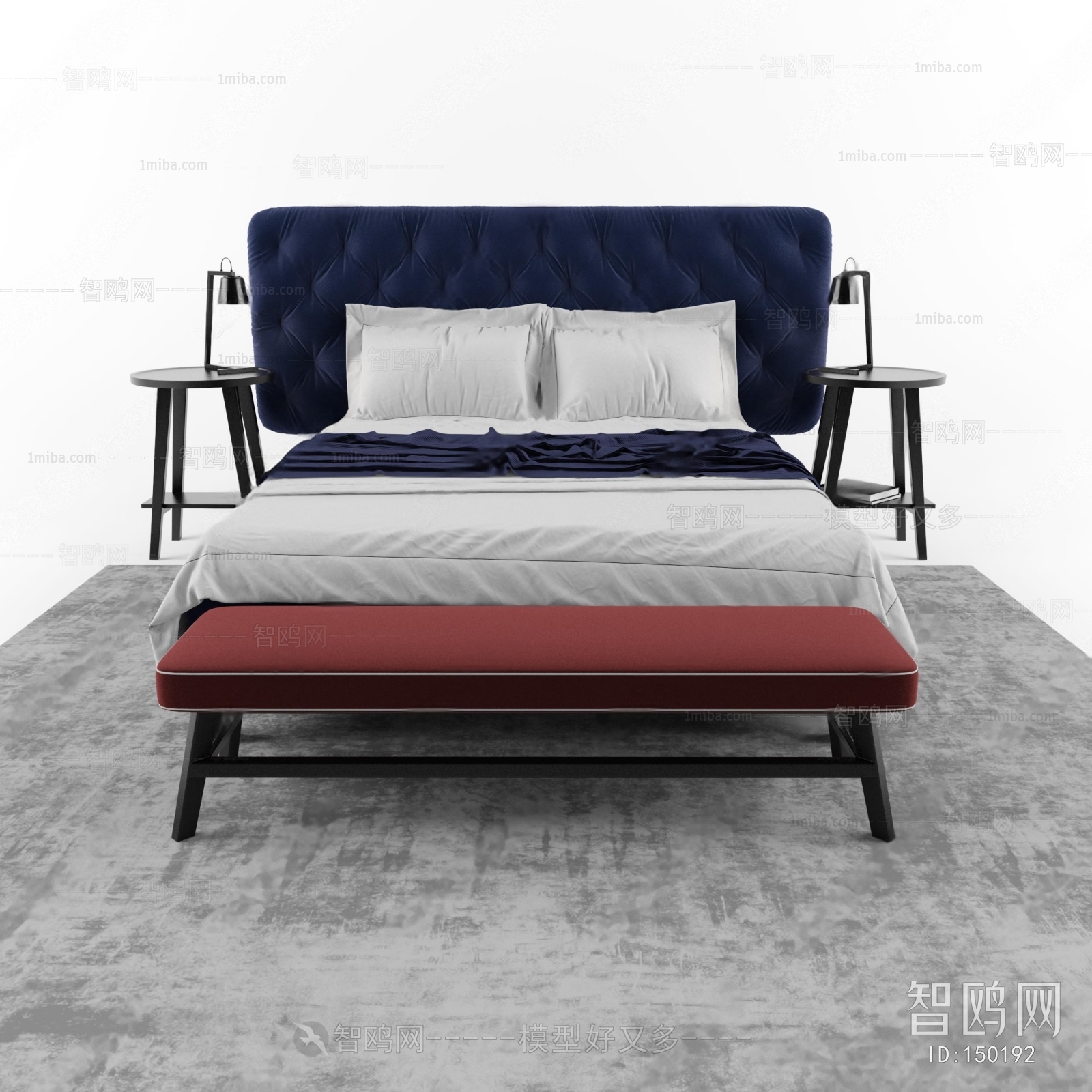 Modern Double Bed