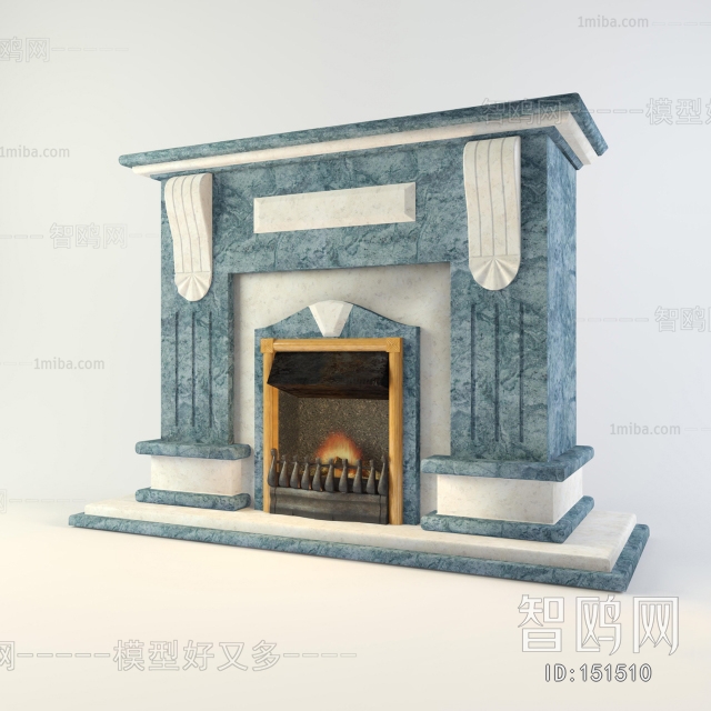 European Style Fireplace