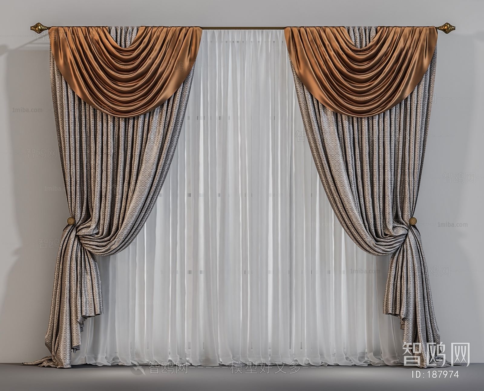 Modern The Curtain