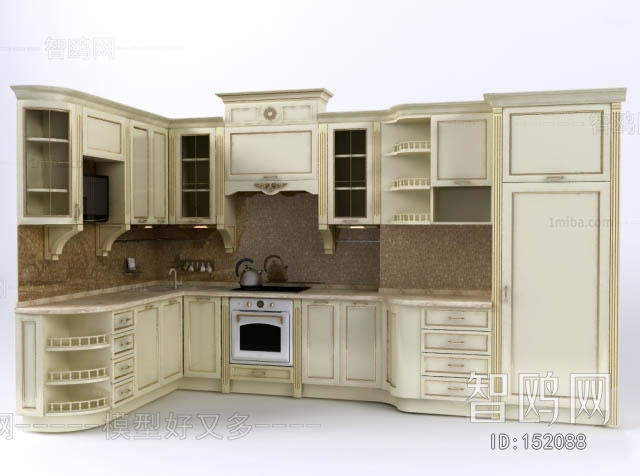 European Style Kitchen Cabinet