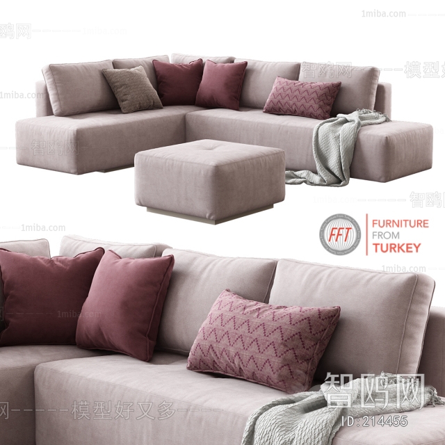 Modern Multi Person Sofa