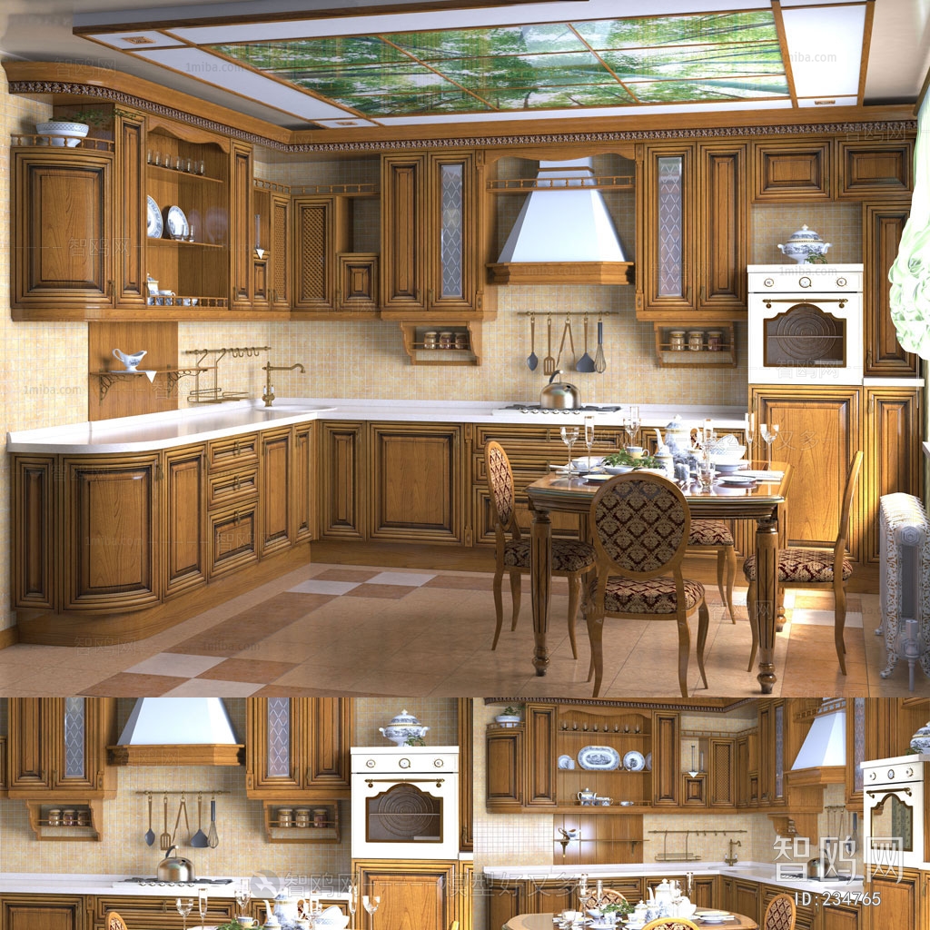 Modern American Style Kitchen Cabinet