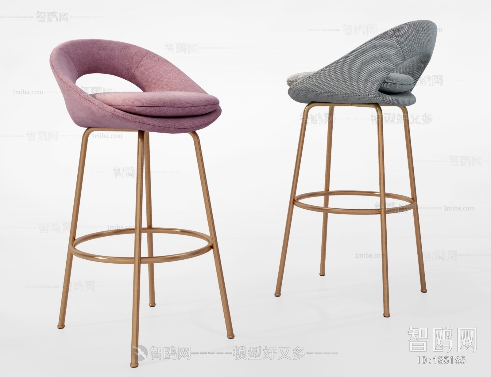 Nordic Style Bar Chair