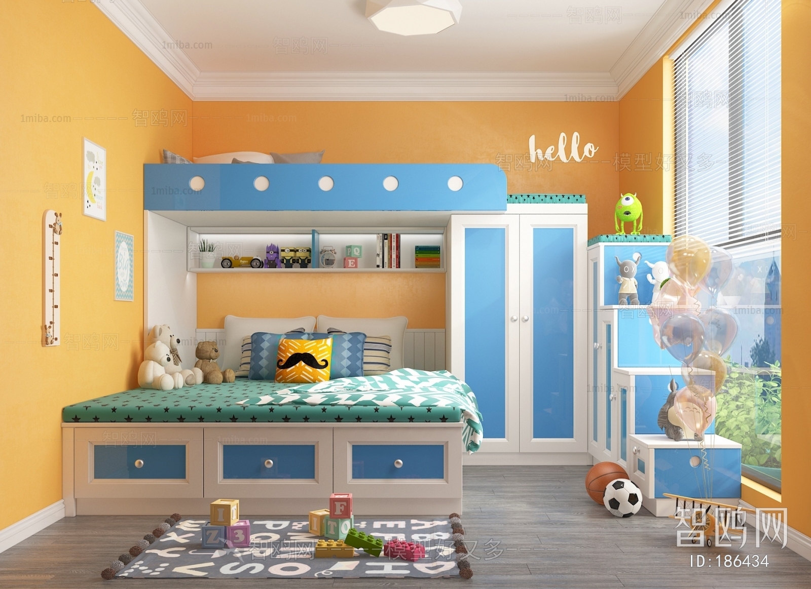 Nordic Style Children's Room