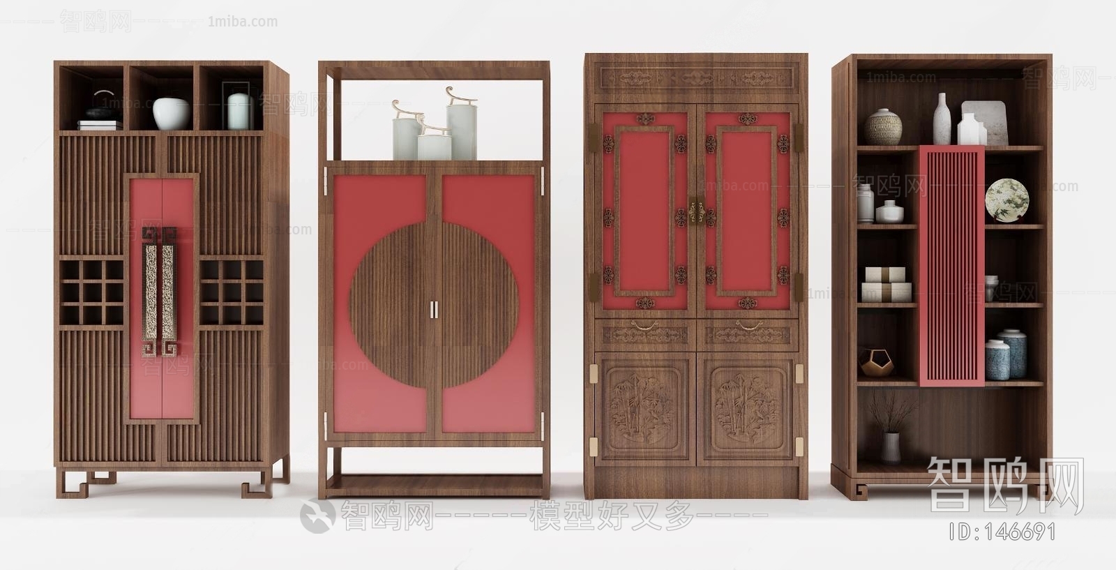 Chinese Style Antique Rack